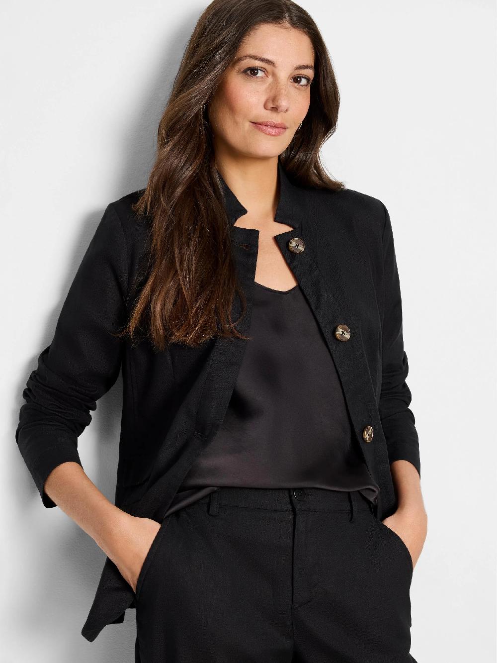 nic zoe Linen Cotton Ava Blazer