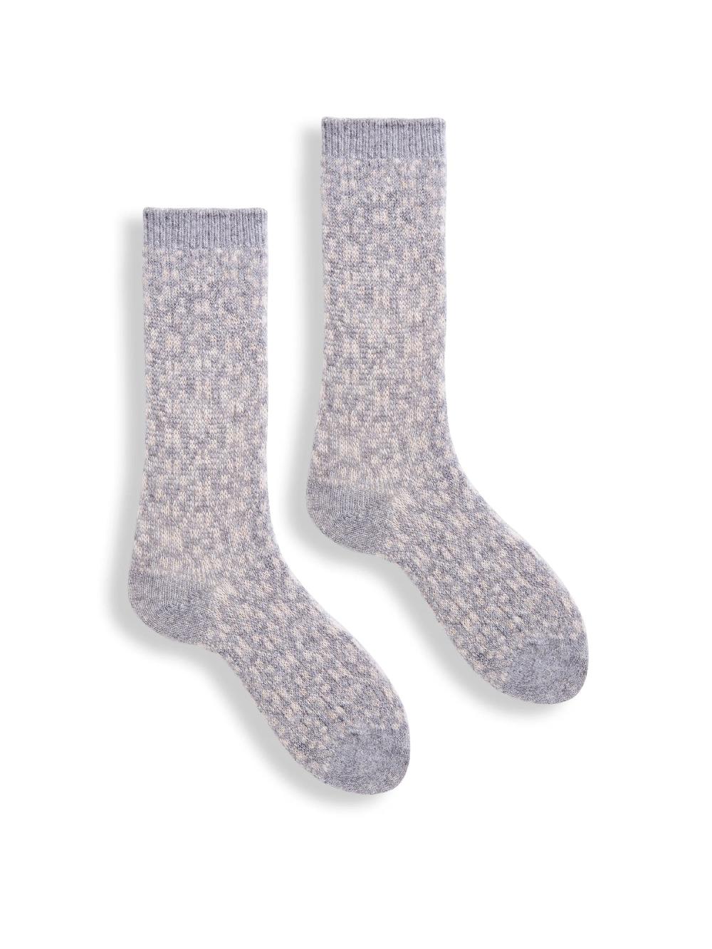 nic zoe Lisa B Aster Flower Crew Sock