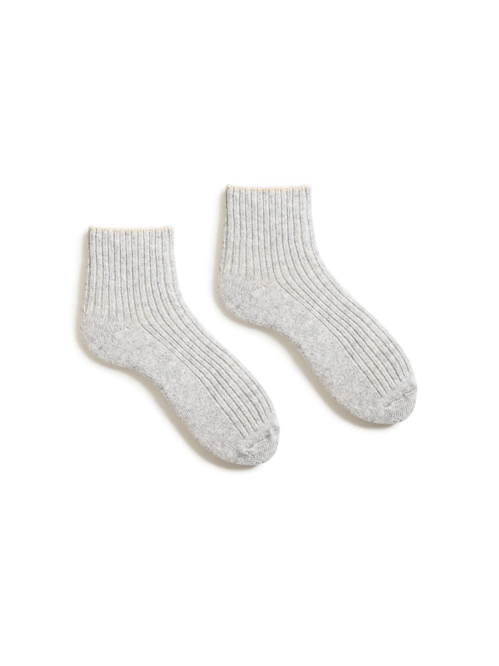 Nic Zoe Lisa B Tipped Rib Shortie Sock