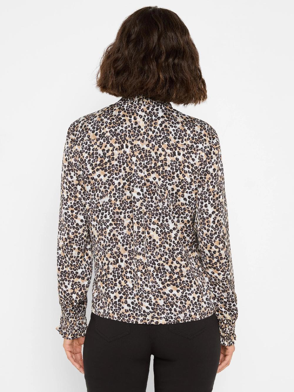 Nic Zoe Little Leopard Top
