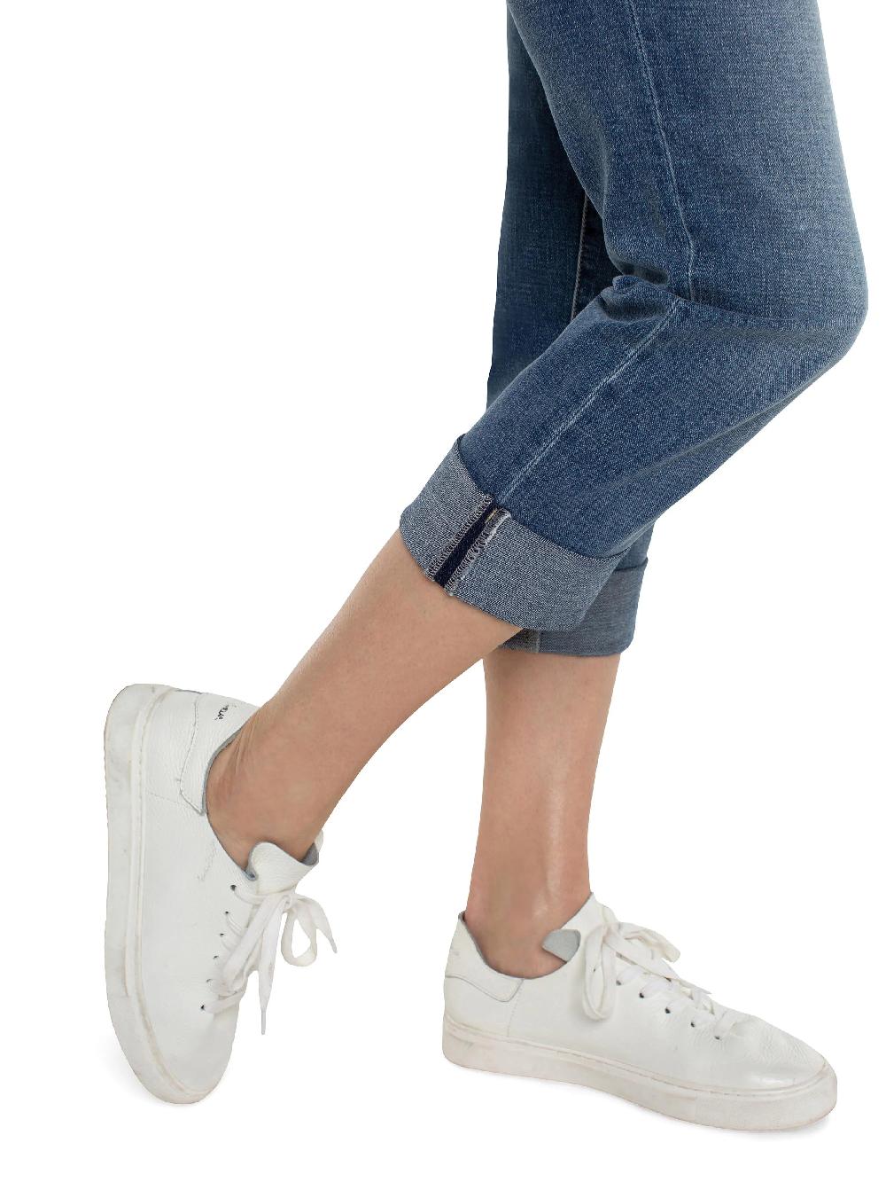 Nic Zoe Liverpool Charlie Crop With Rolled Hem