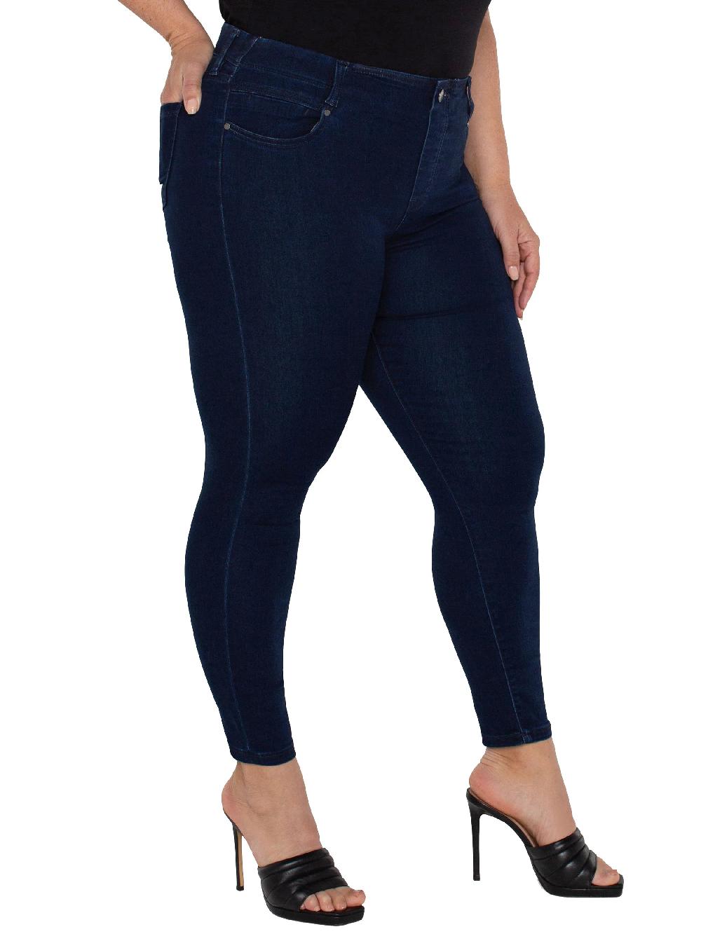 Nic Zoe Liverpool Gia Glider Ankle Skinny Jean