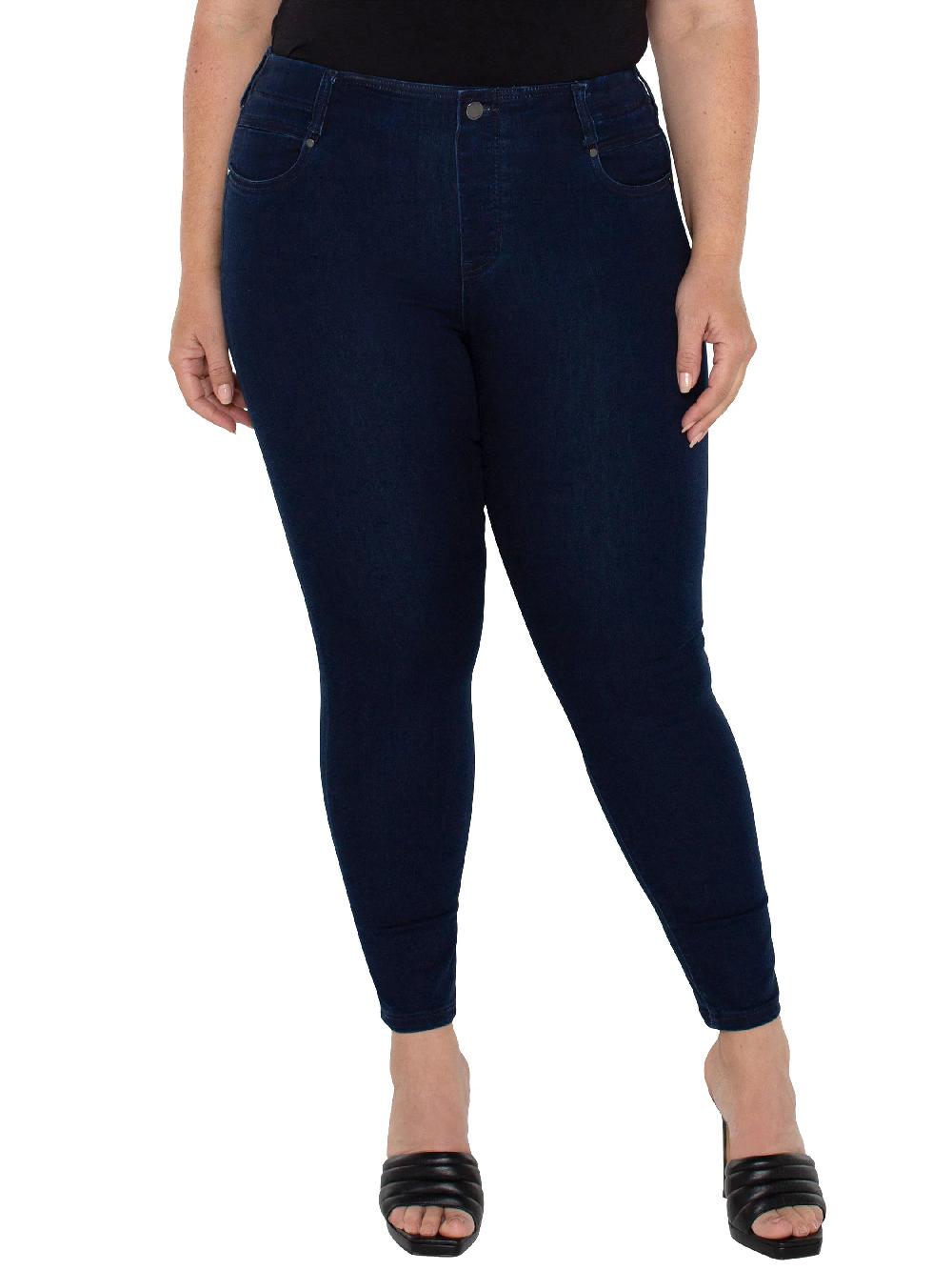 nic zoe Liverpool Gia Glider Ankle Skinny Jean