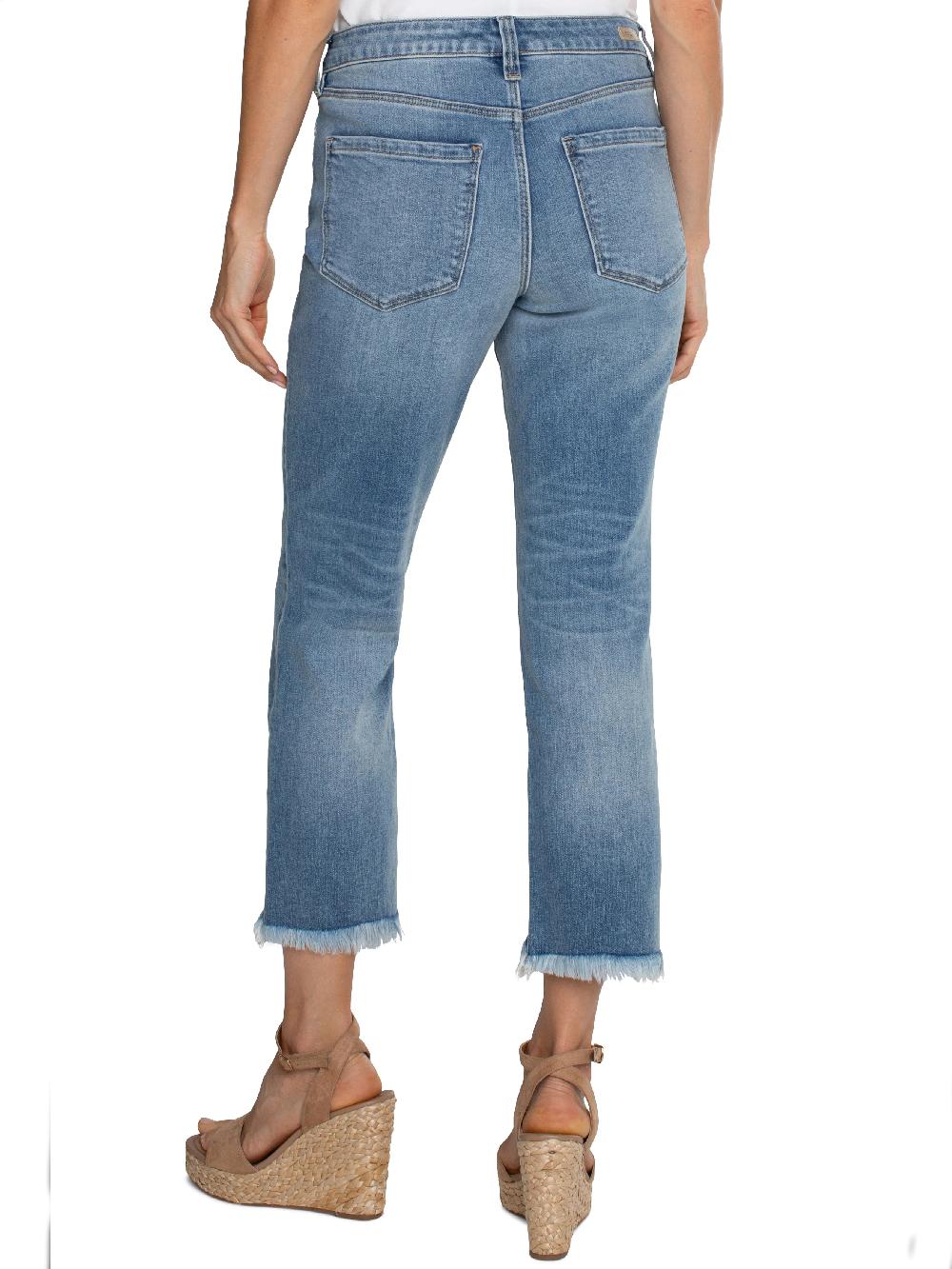 Nic Zoe Liverpool Kennedy Crop Straight Leg Jean