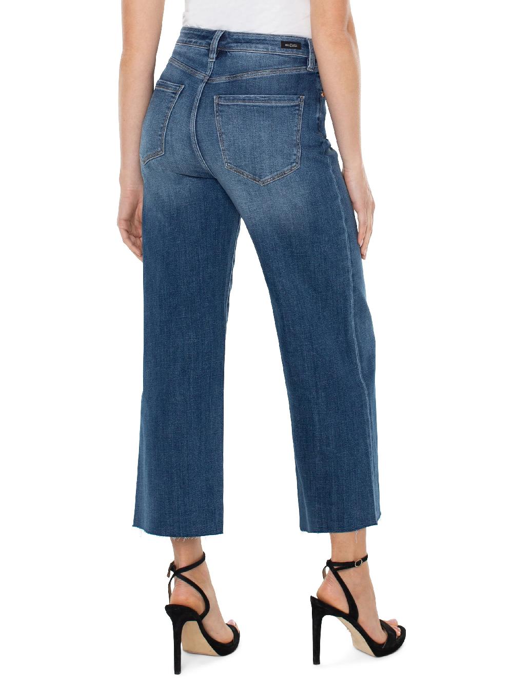 Nic Zoe Liverpool The Stride Hr Wide Leg Jeans