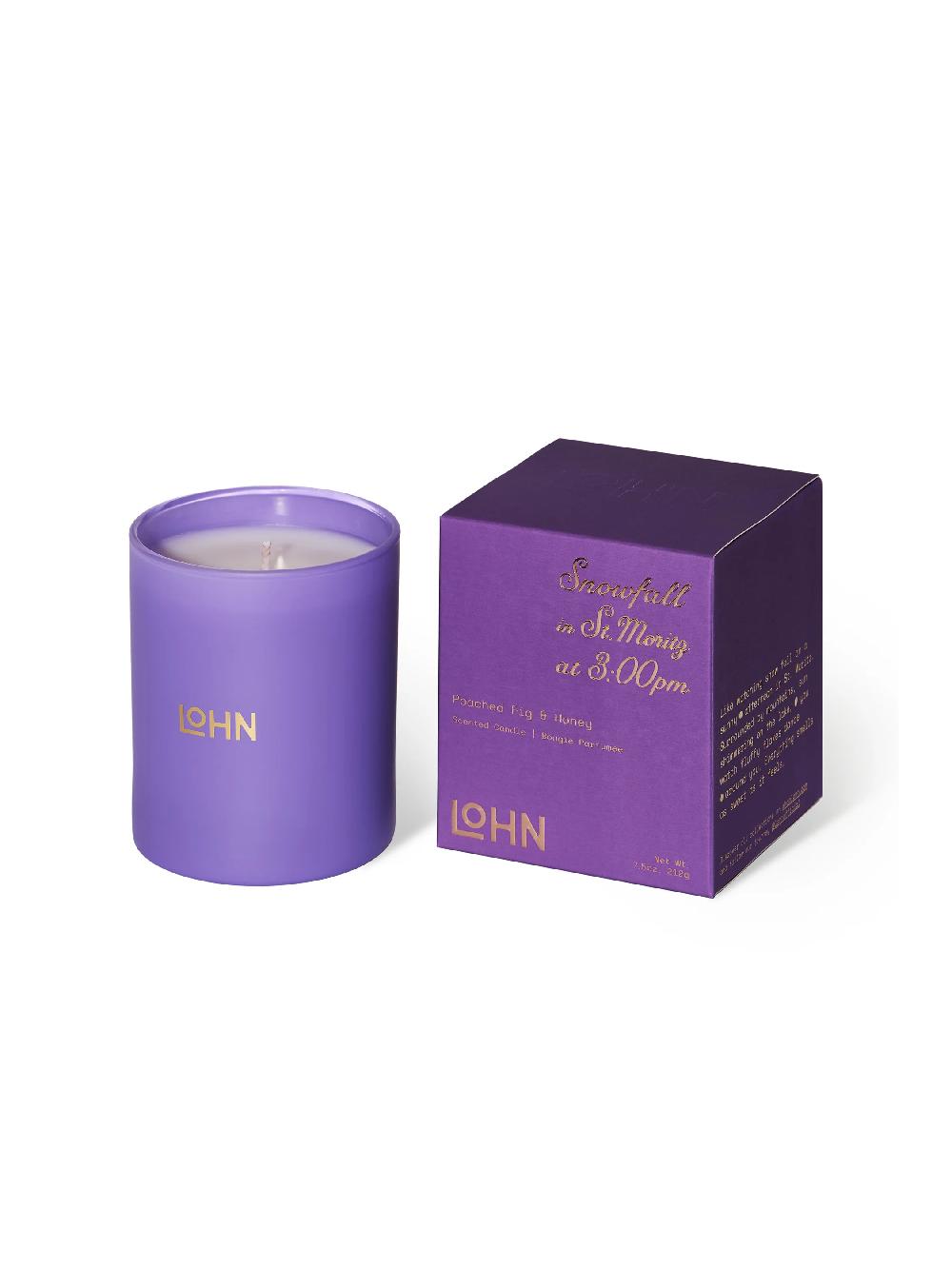 nic zoe Lohn Snowfall Candle