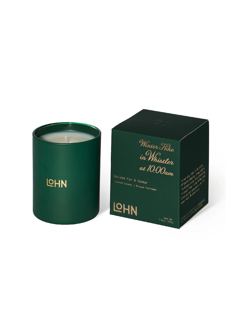 nic zoe Lohn Winter Hike Candle