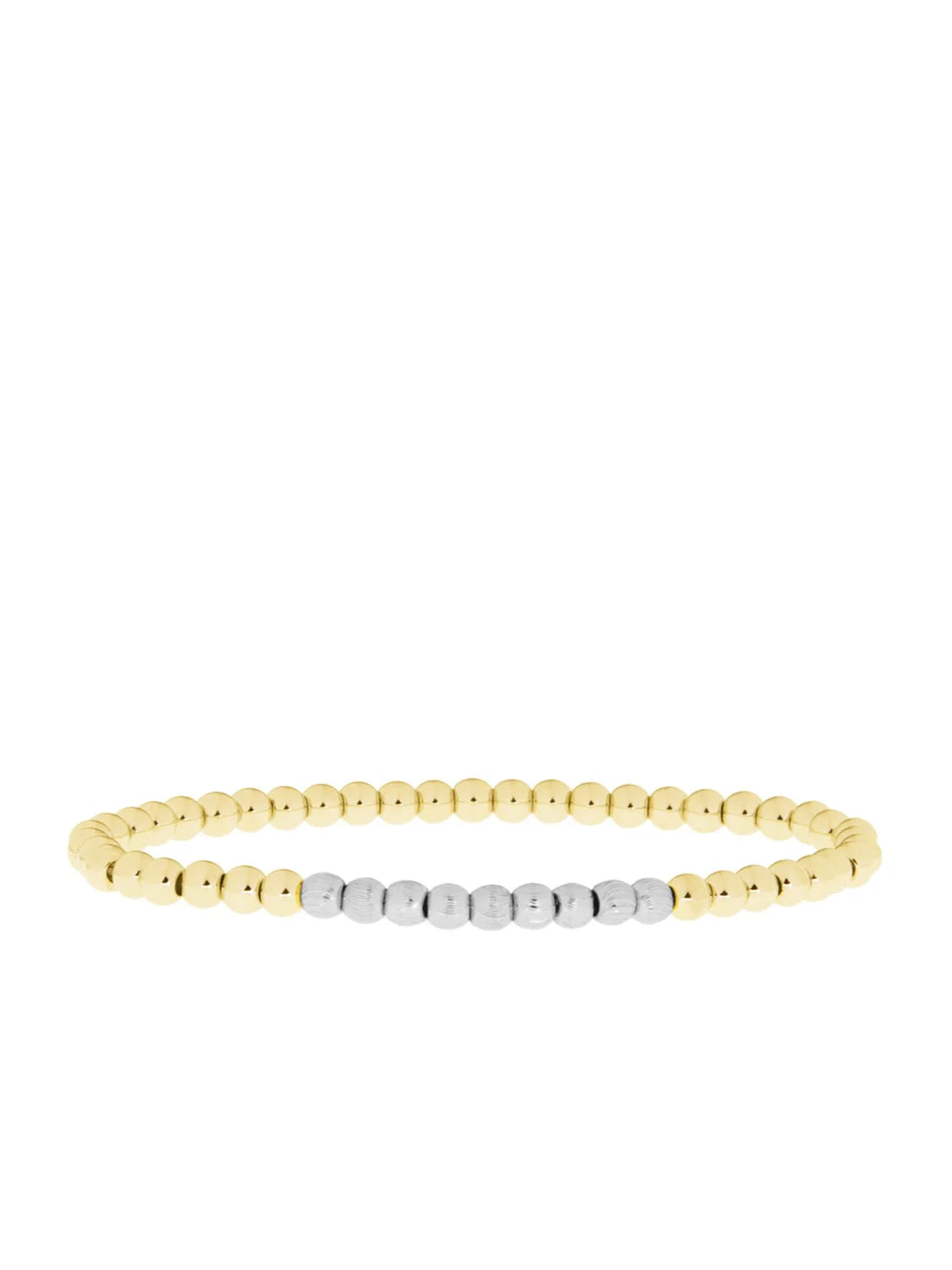 Nic Zoe Marlyn Schiff Gold Bracelet Textured Beads