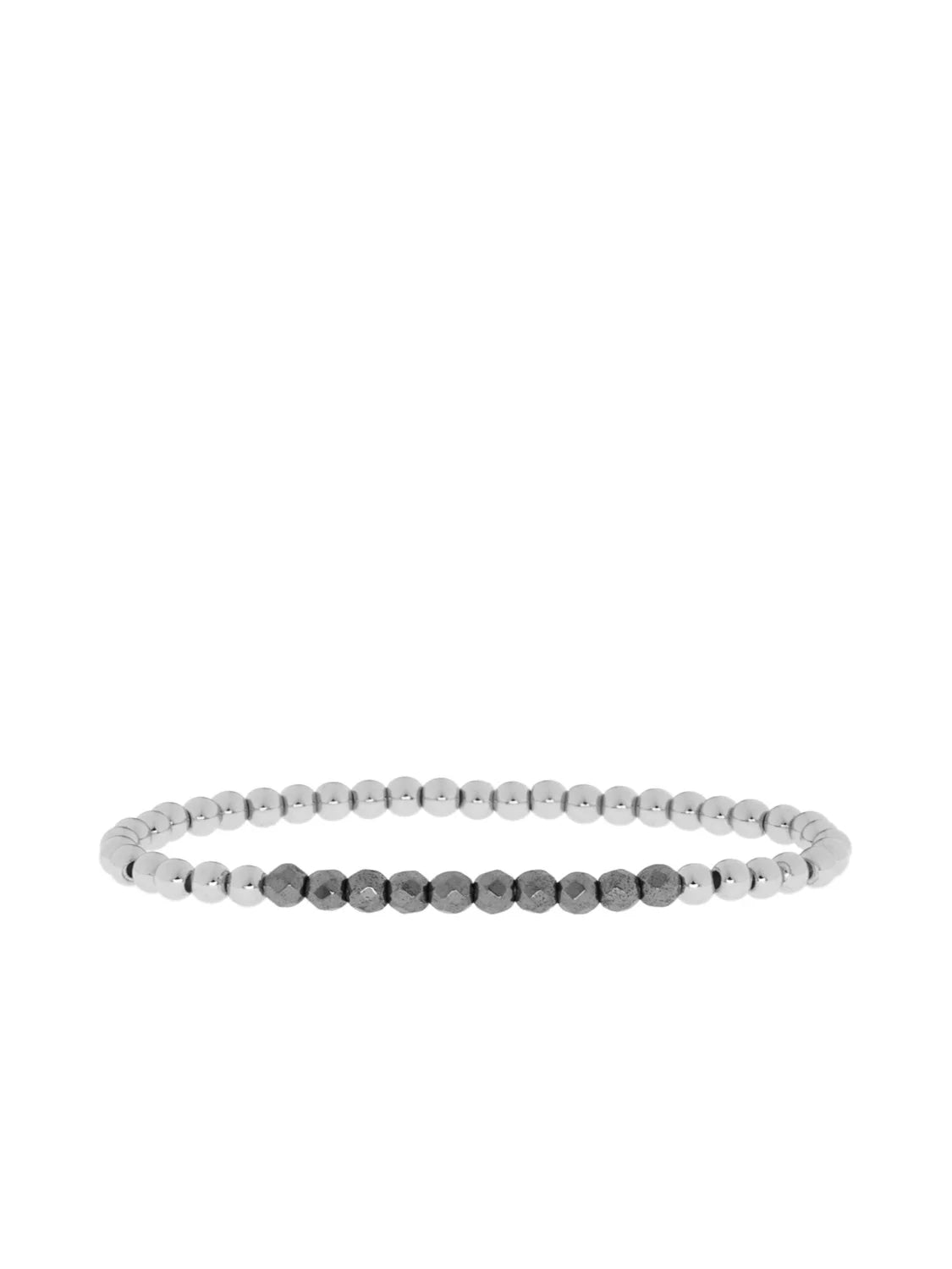 nic zoe Marlyn Schiff Silver/Hema Beaded Bracelet