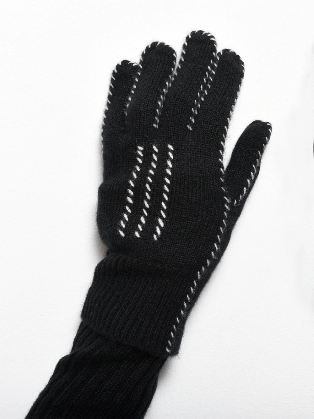 nic zoe Meg Cohen Cashmere Stitch Gloves