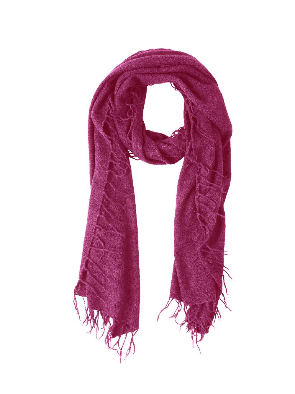 Nic Zoe Meg Cohen Full Fringe Alpaca Scarf