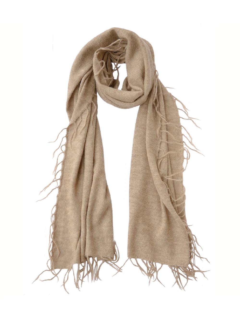 Nic Zoe Meg Cohen Full Fringe Alpaca Scarf