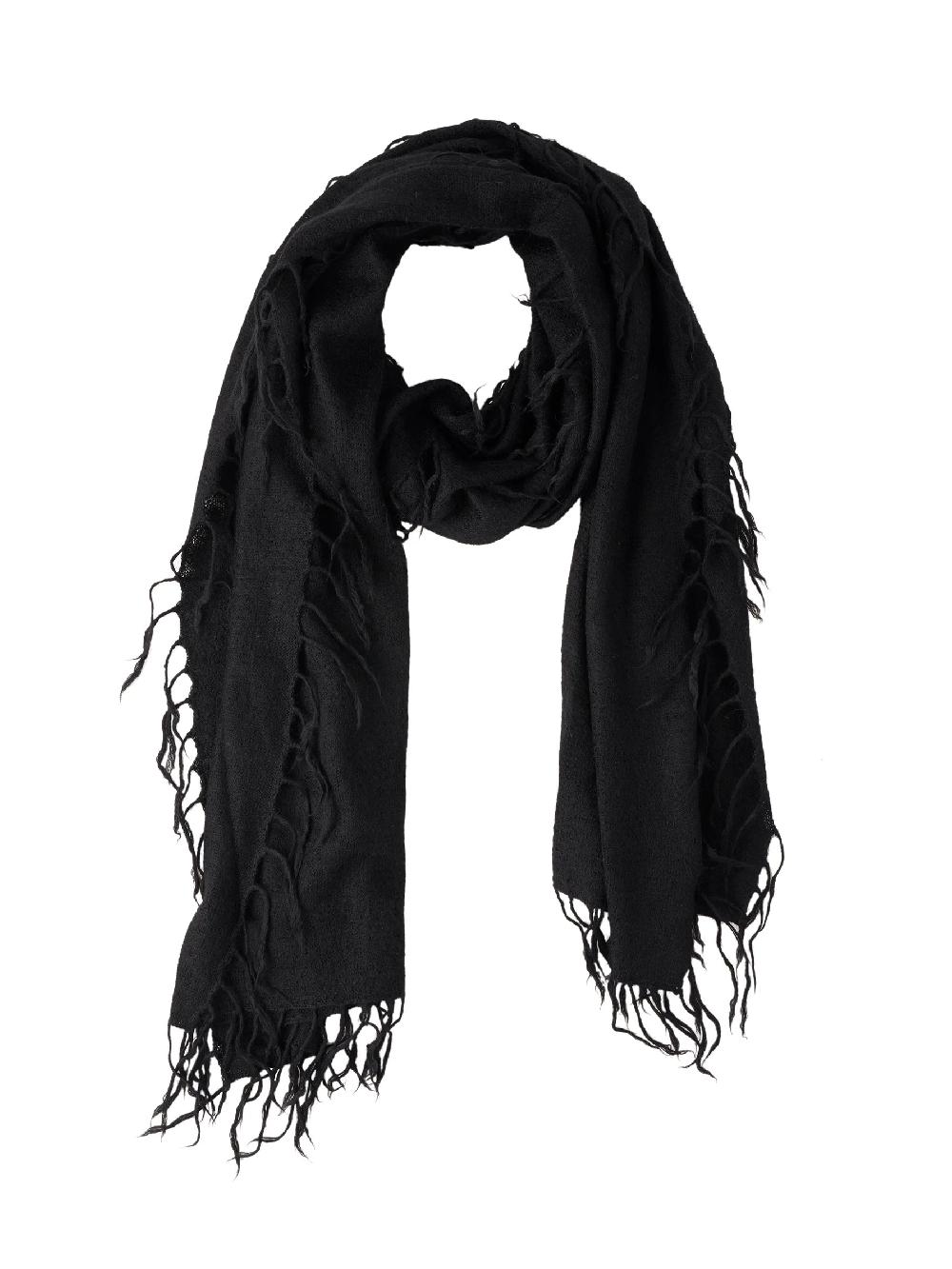 nic zoe Meg Cohen Full Fringe Alpaca Scarf