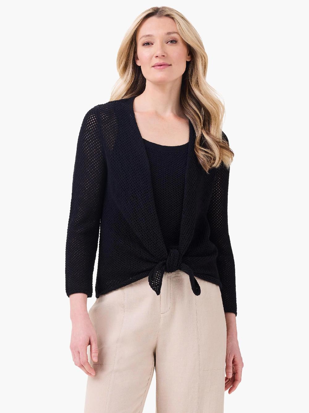 nic zoe Mesh 4-Way Cardigan