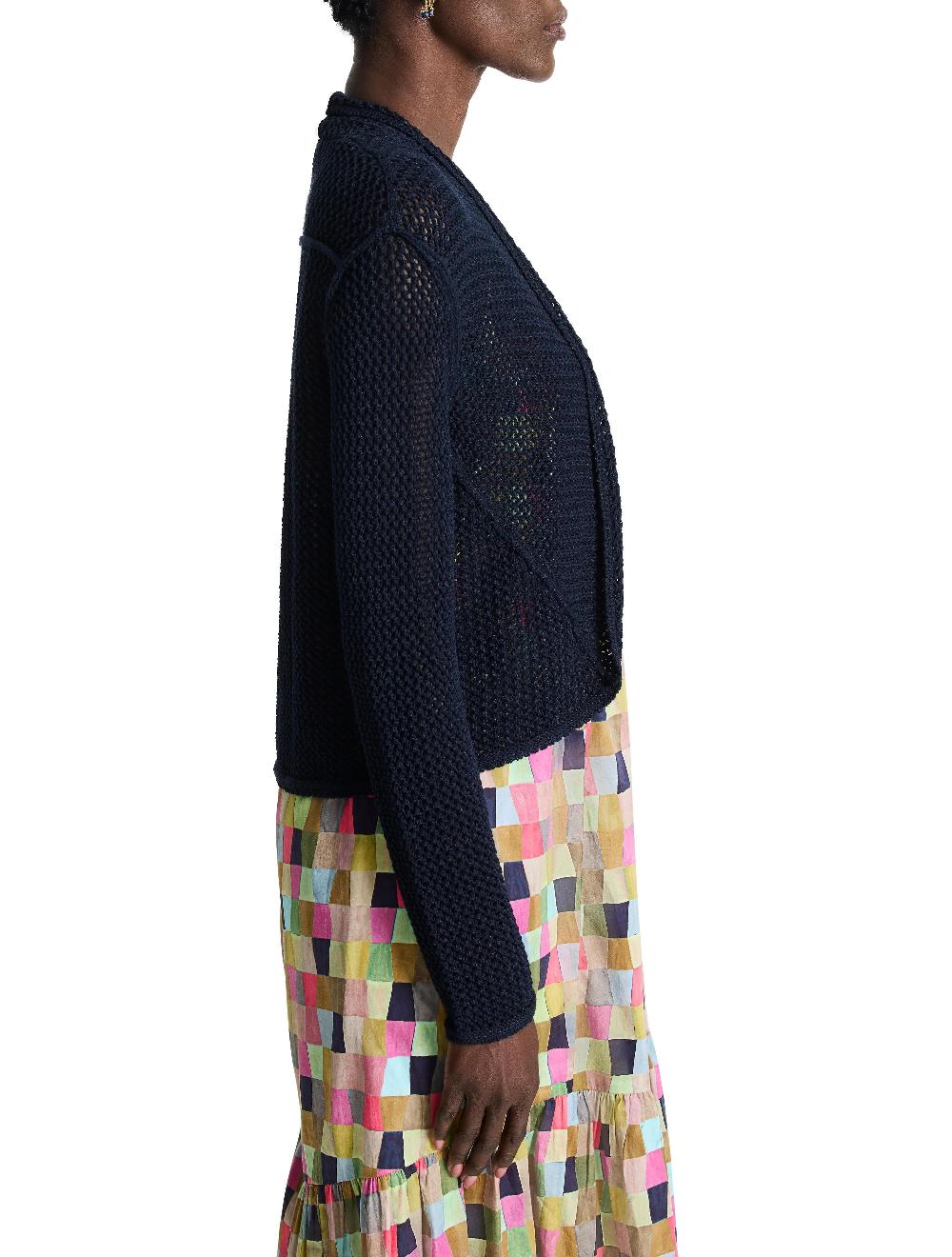 Nic Zoe Mesh Cocoon Cardigan