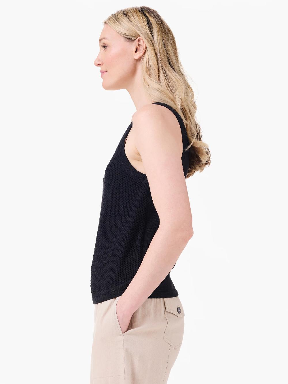 Nic Zoe Mesh Stitch Tank