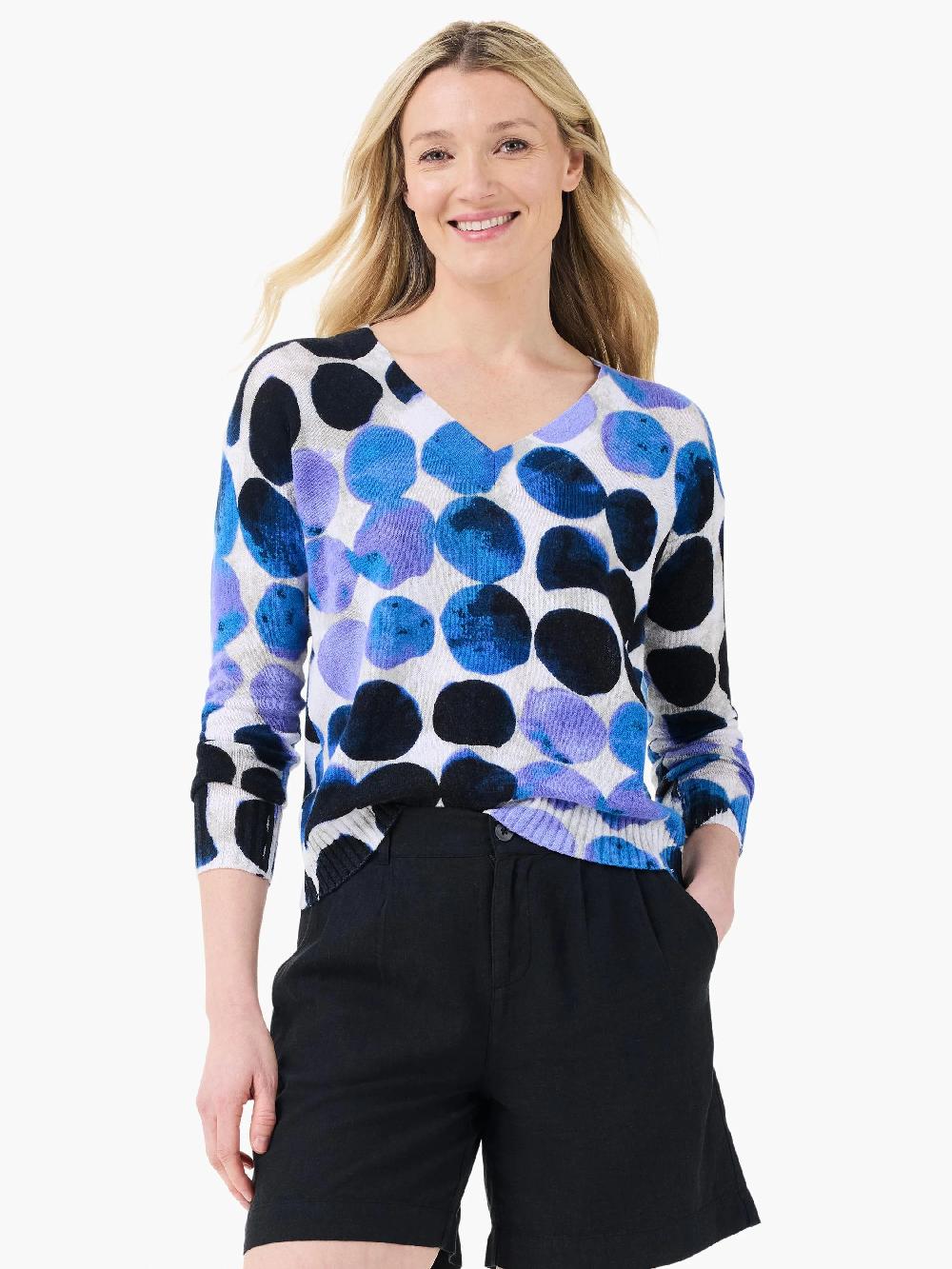 nic zoe Midnight Dot Supersoft Sweater