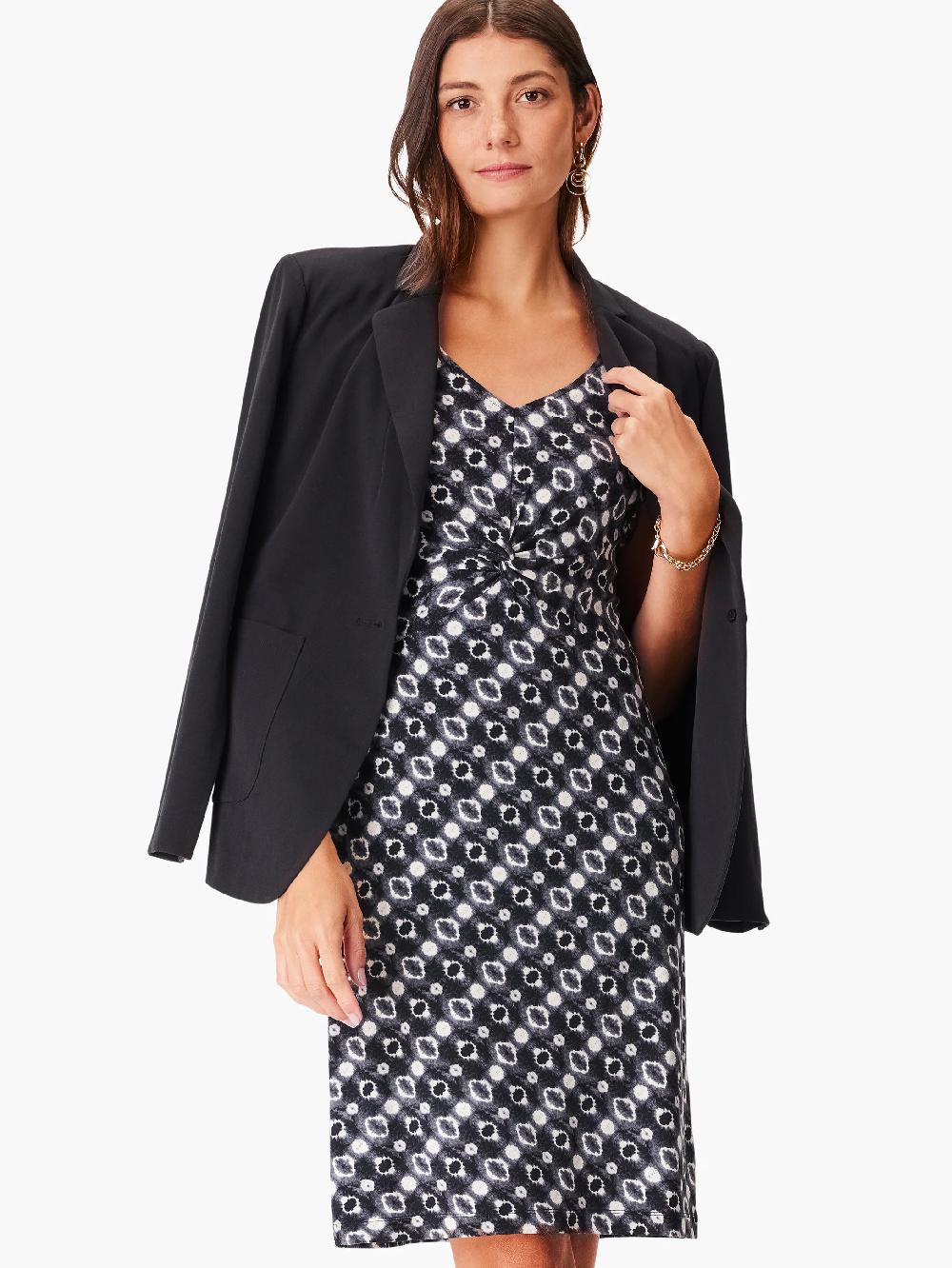 nic zoe Midnight Shibori Dress