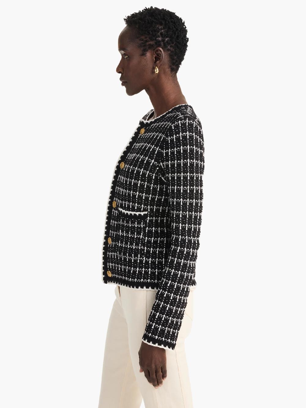 Nic Zoe Mixed Up Sweater Jacket