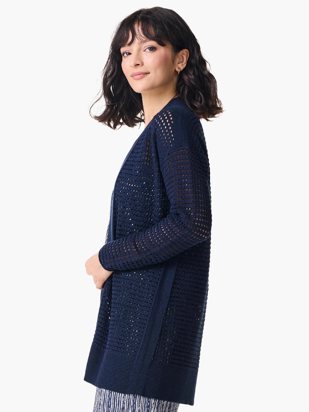 Nic Zoe Moonlight Mesh Cardigan