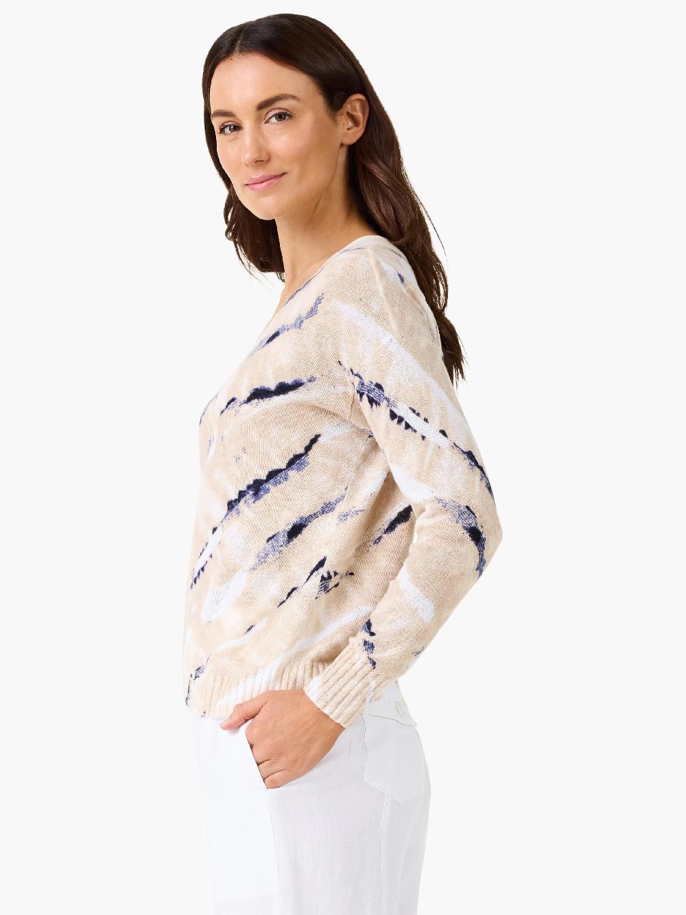 Nic Zoe Neutral Moves Supersoft Sweater