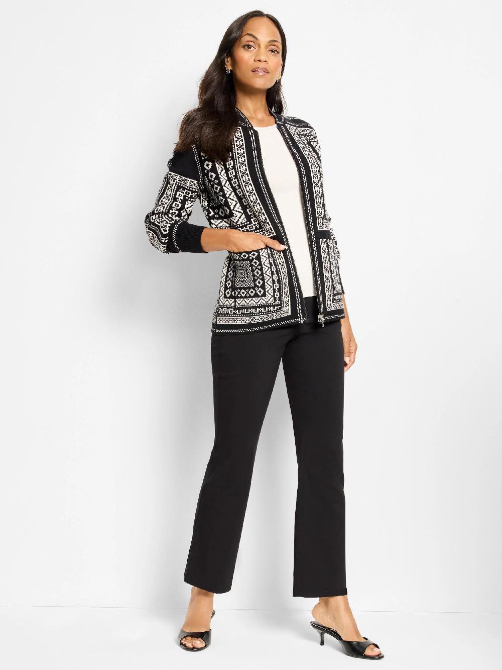 Nic Zoe Nordic Nights Reversible Jacket