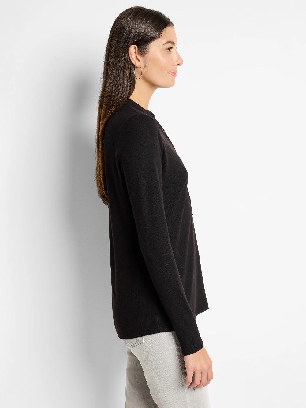 Nic Zoe NZT Cozy Long Sleeve Henley