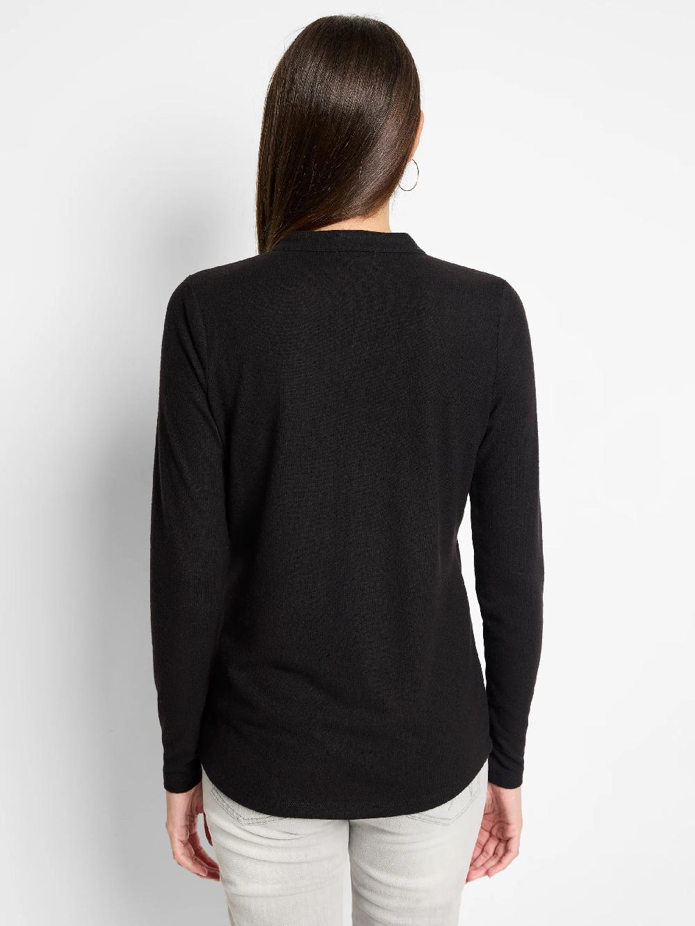 Nic Zoe NZT Cozy Long Sleeve Henley