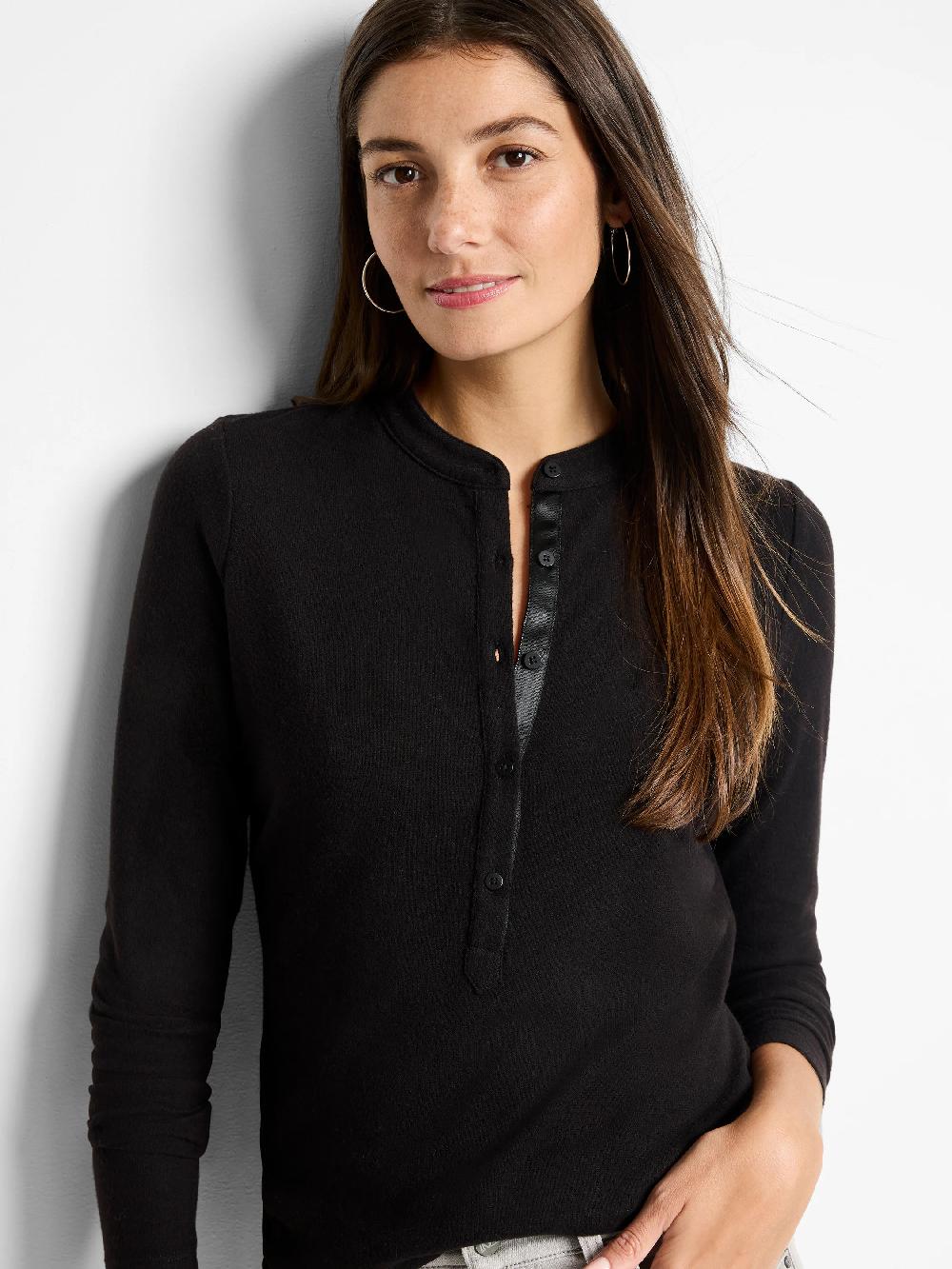 nic zoe NZT Cozy Long Sleeve Henley