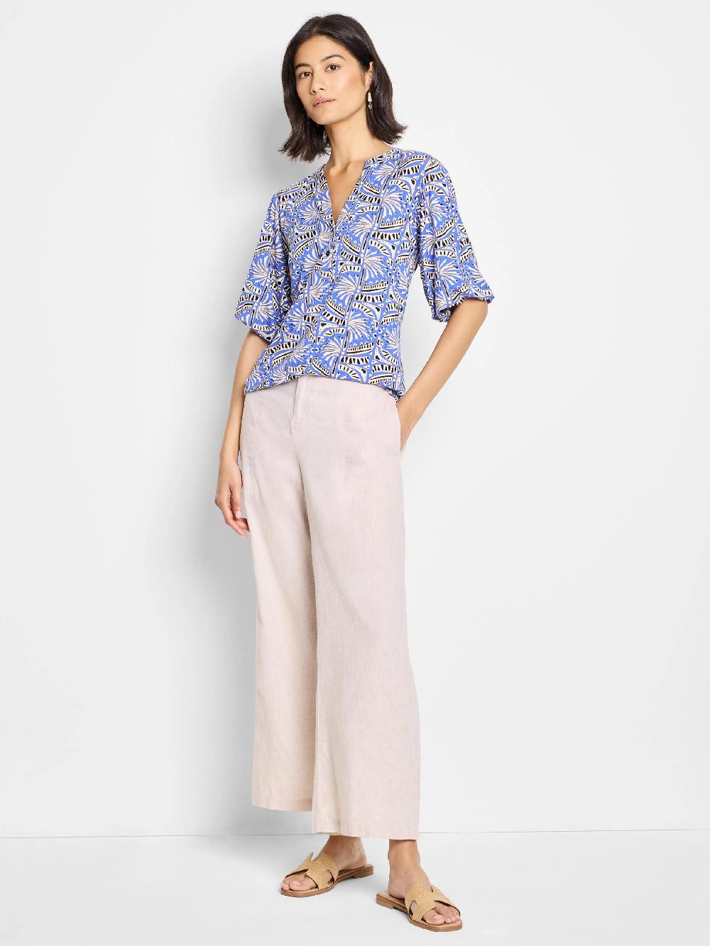 Nic Zoe Ocean Jewel Top