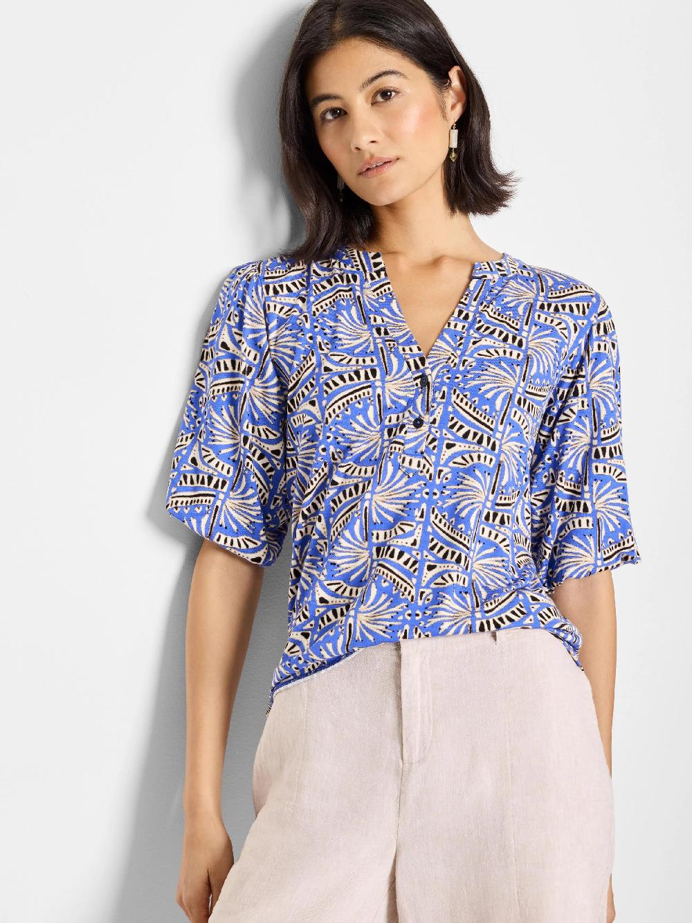 nic zoe Ocean Jewel Top