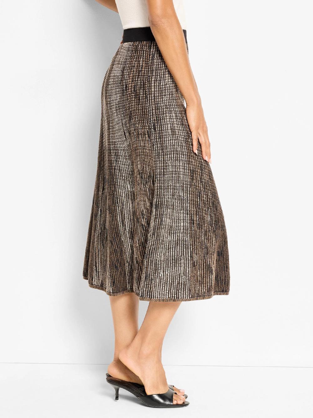Nic Zoe Ombre Pixel Knit Skirt
