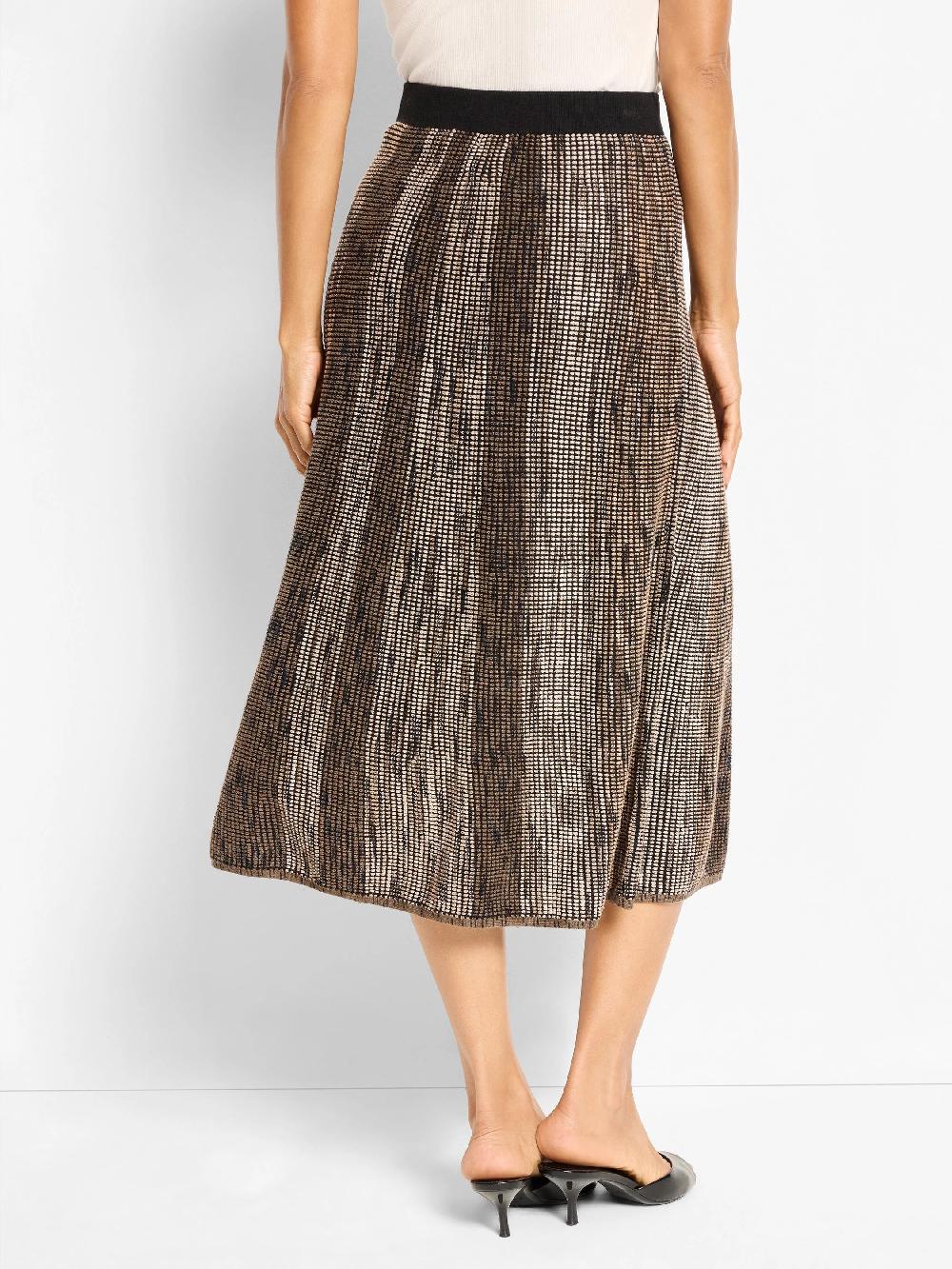 Nic Zoe Ombre Pixel Knit Skirt
