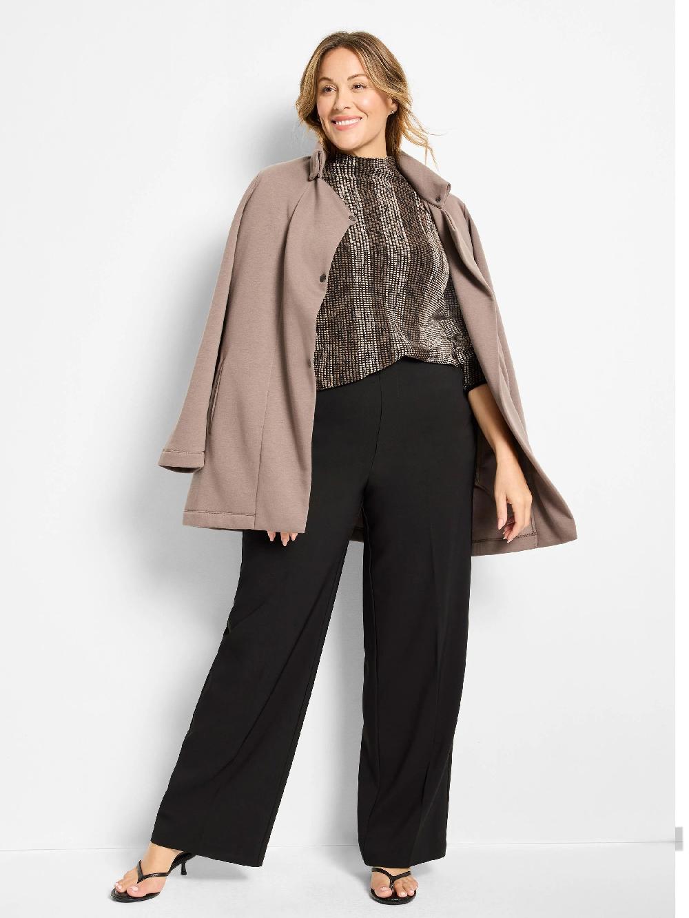 Nic Zoe Ombre Pixel Knit Sweater