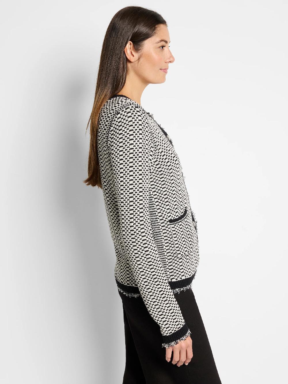 Nic Zoe Opposites Attract Sweater Jacket