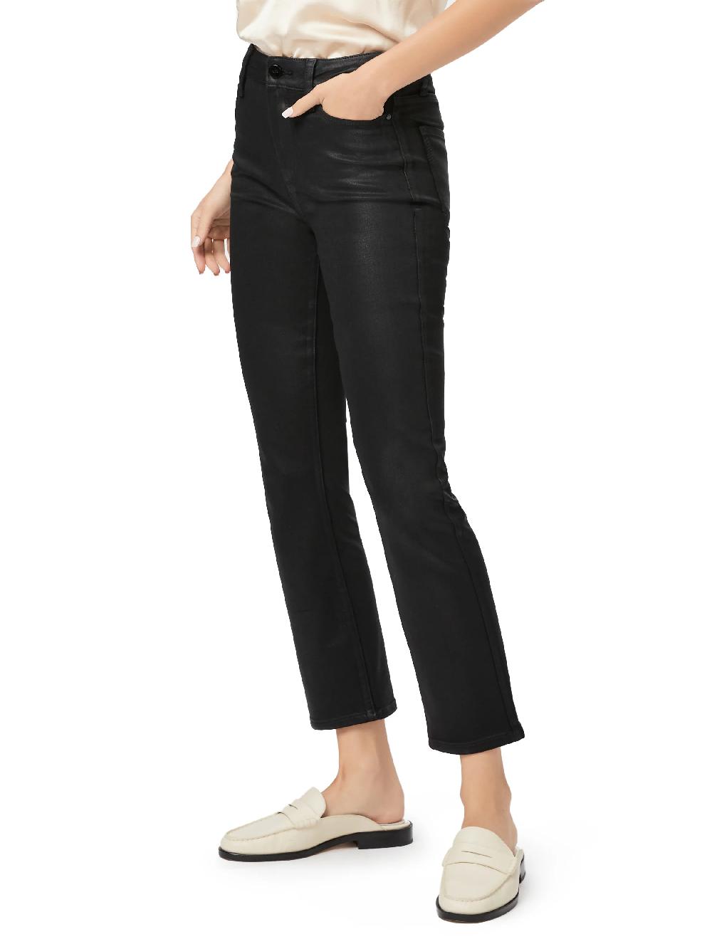 Nic Zoe Paige Cindy Coated Straight-Leg Pant