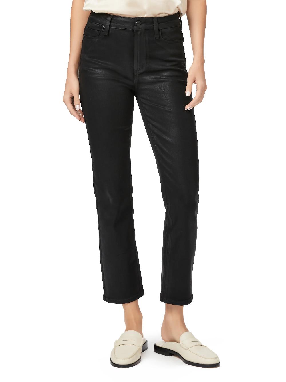 nic zoe Paige Cindy Coated Straight-Leg Pant
