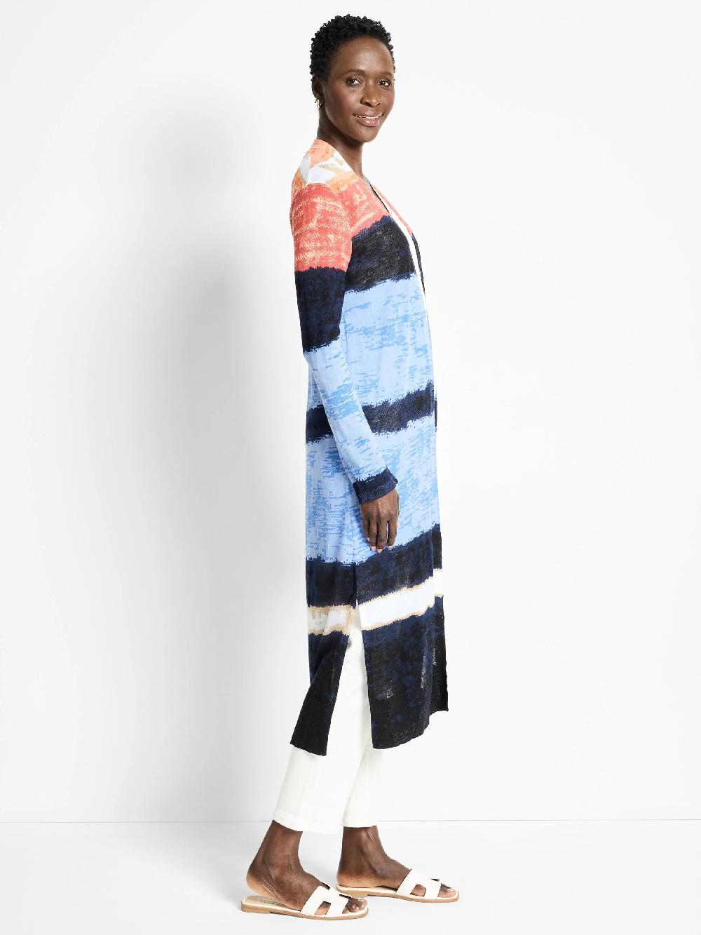 Nic Zoe Painted Peninsula Cardigan