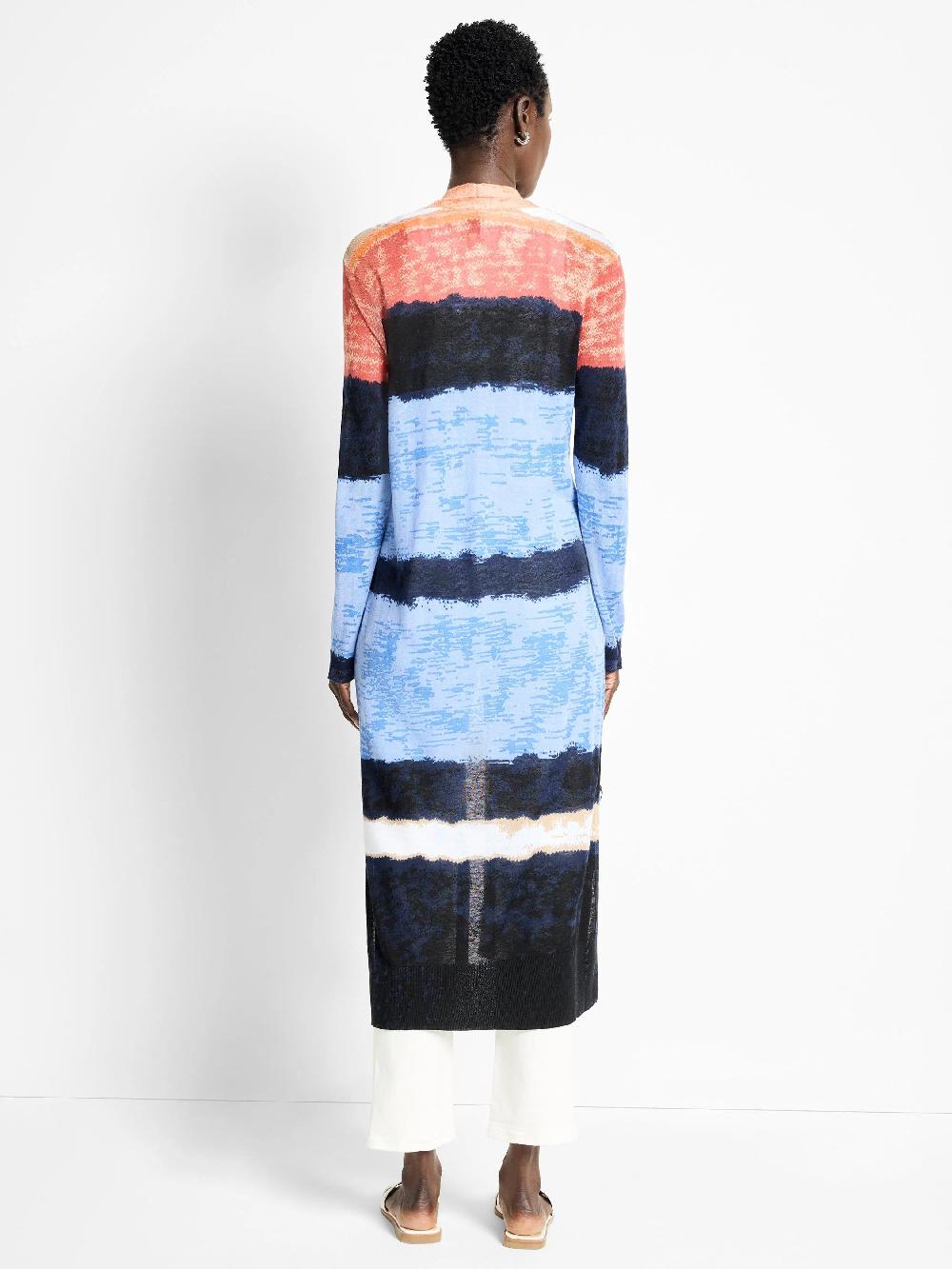 Nic Zoe Painted Peninsula Cardigan