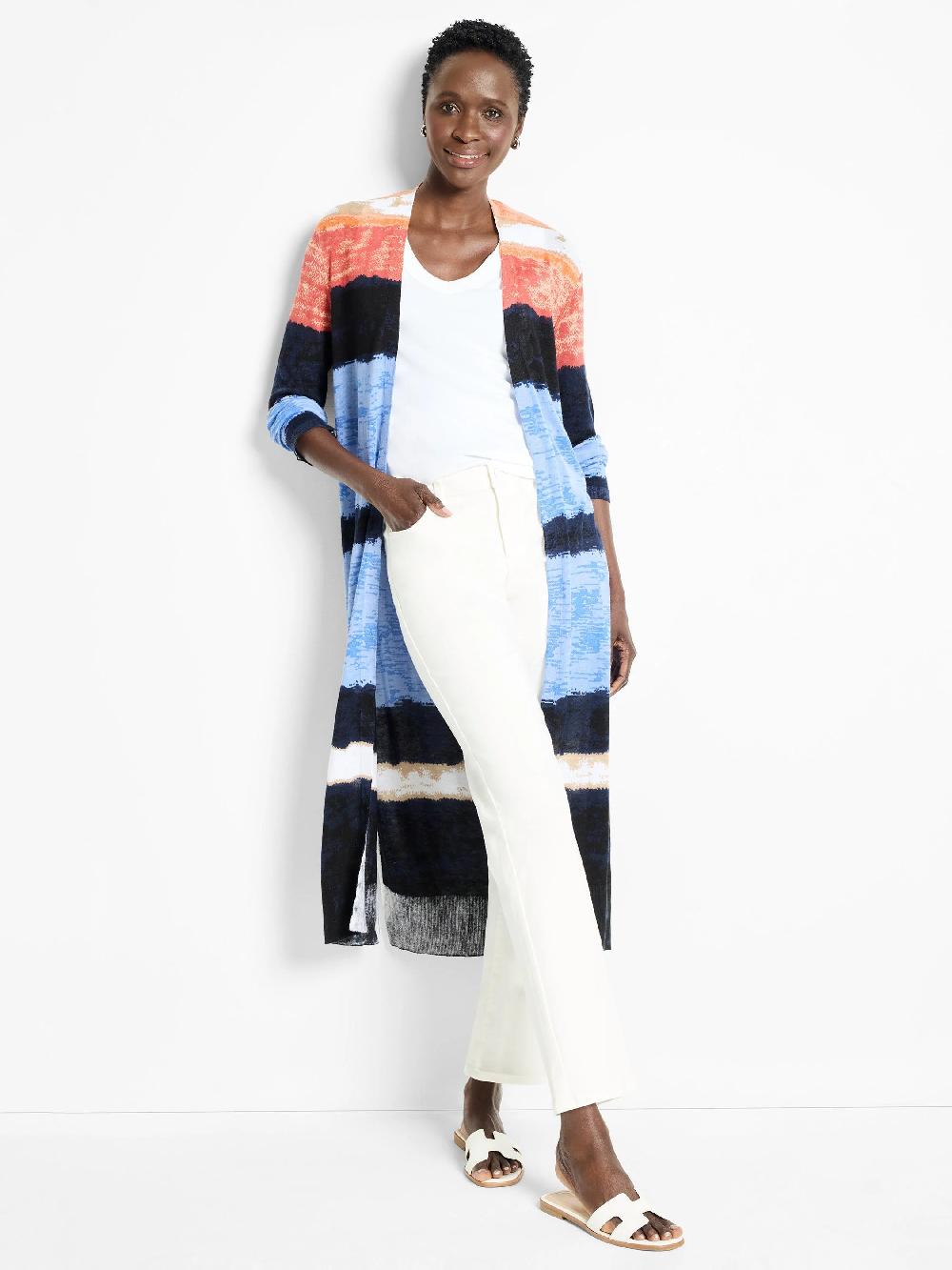 nic zoe Painted Peninsula Cardigan
