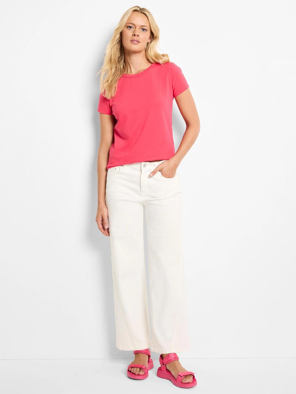 Nic Zoe Perfect Knit Crew Neck T-Shirt