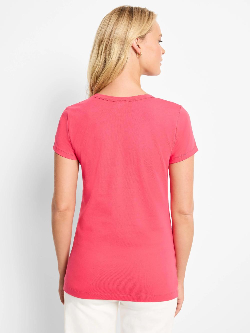 Nic Zoe Perfect Knit Crew Neck T-Shirt
