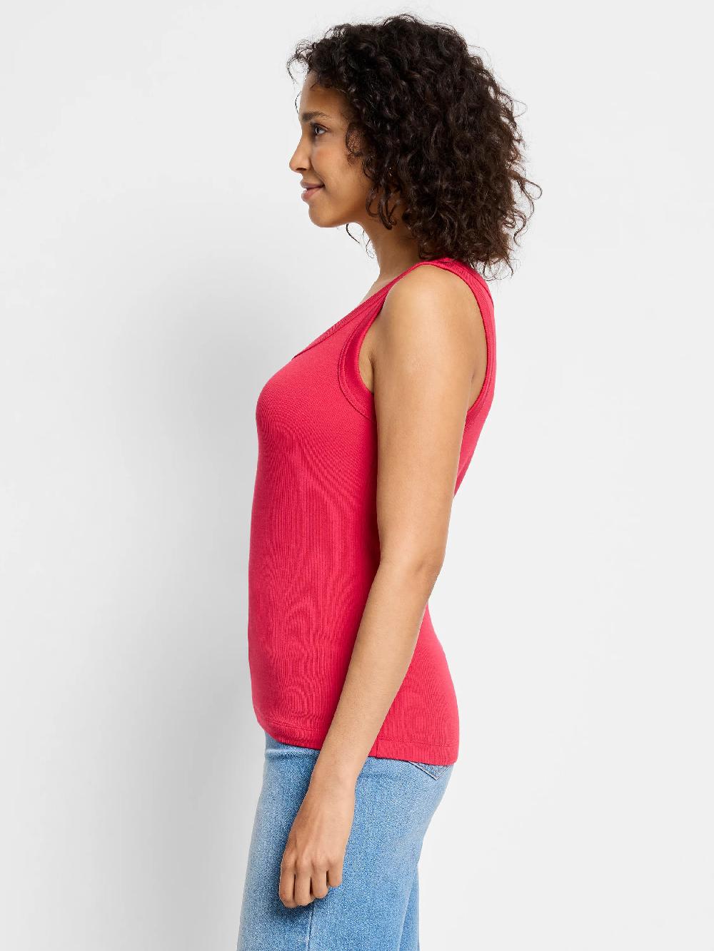 Nic Zoe Perfect Knit Rib Scoop Tank
