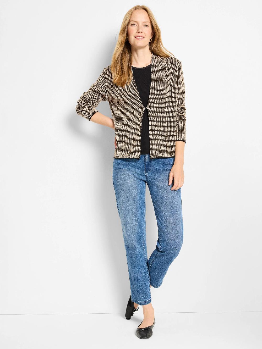 Nic Zoe Pixel Hooked Up Cardigan