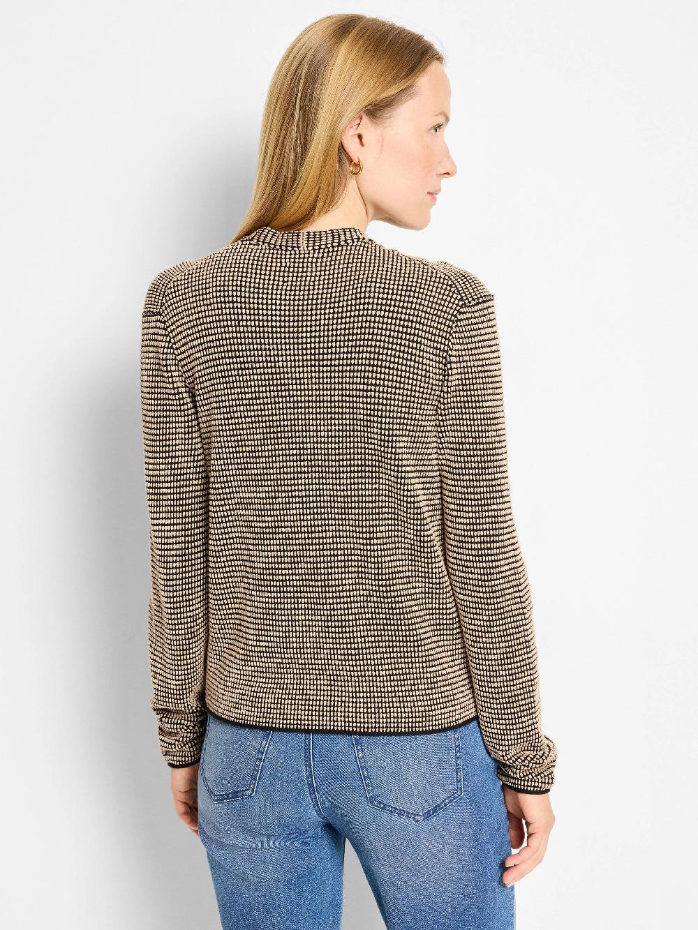 Nic Zoe Pixel Hooked Up Cardigan