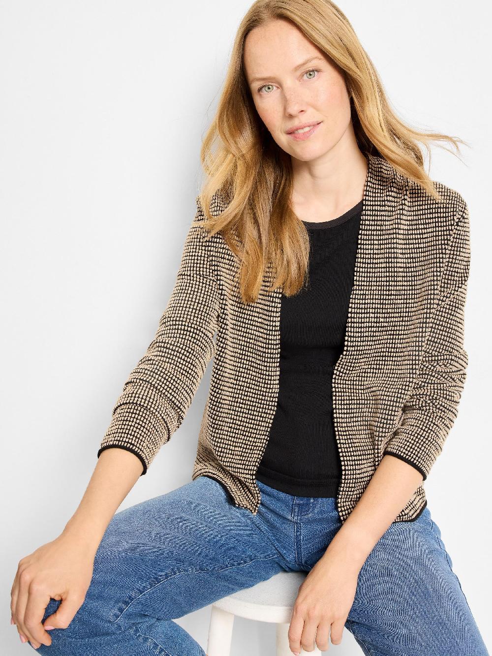 nic zoe Pixel Hooked Up Cardigan