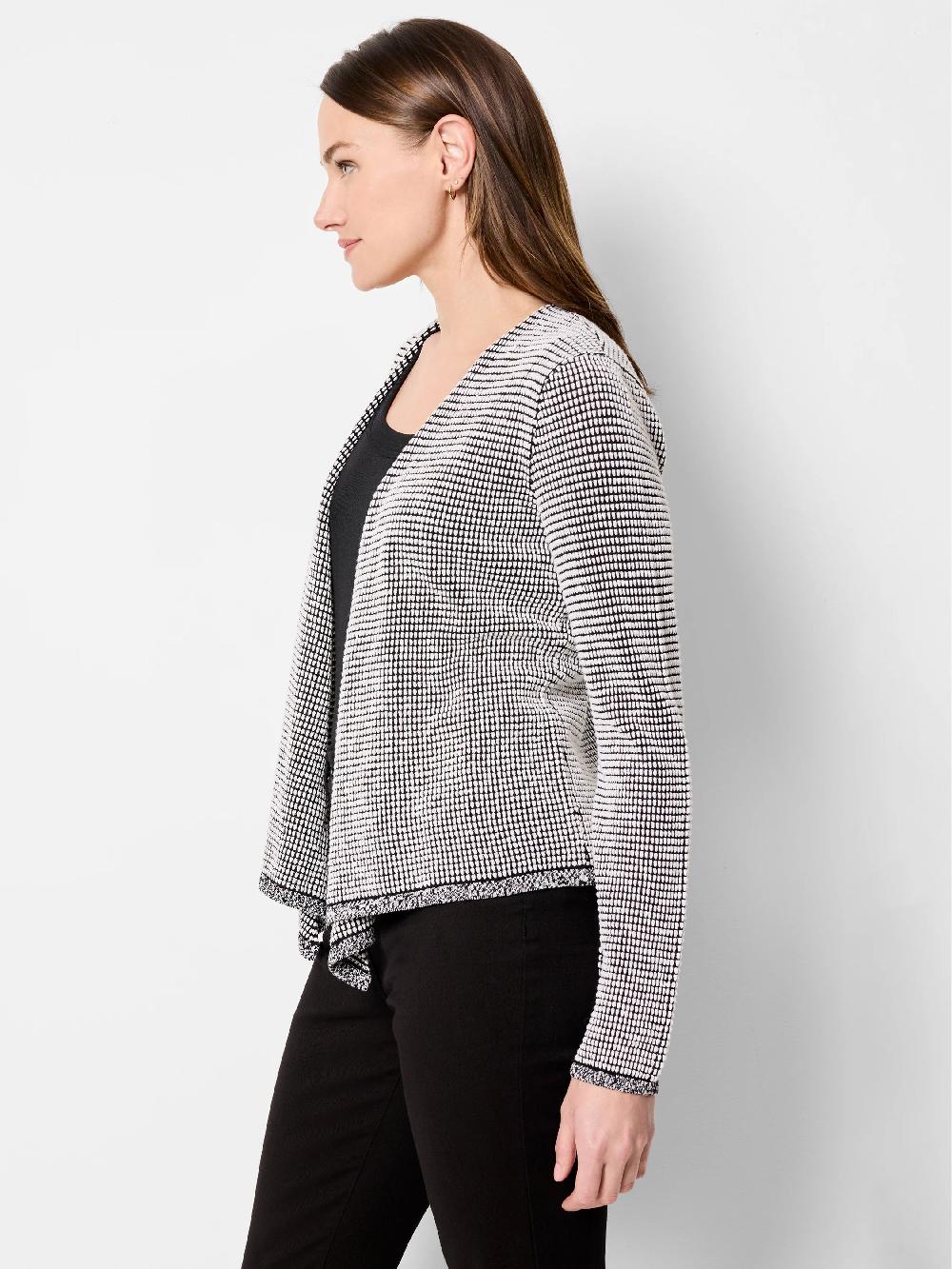 Nic Zoe Pixel Knit 4-Way Cardigan