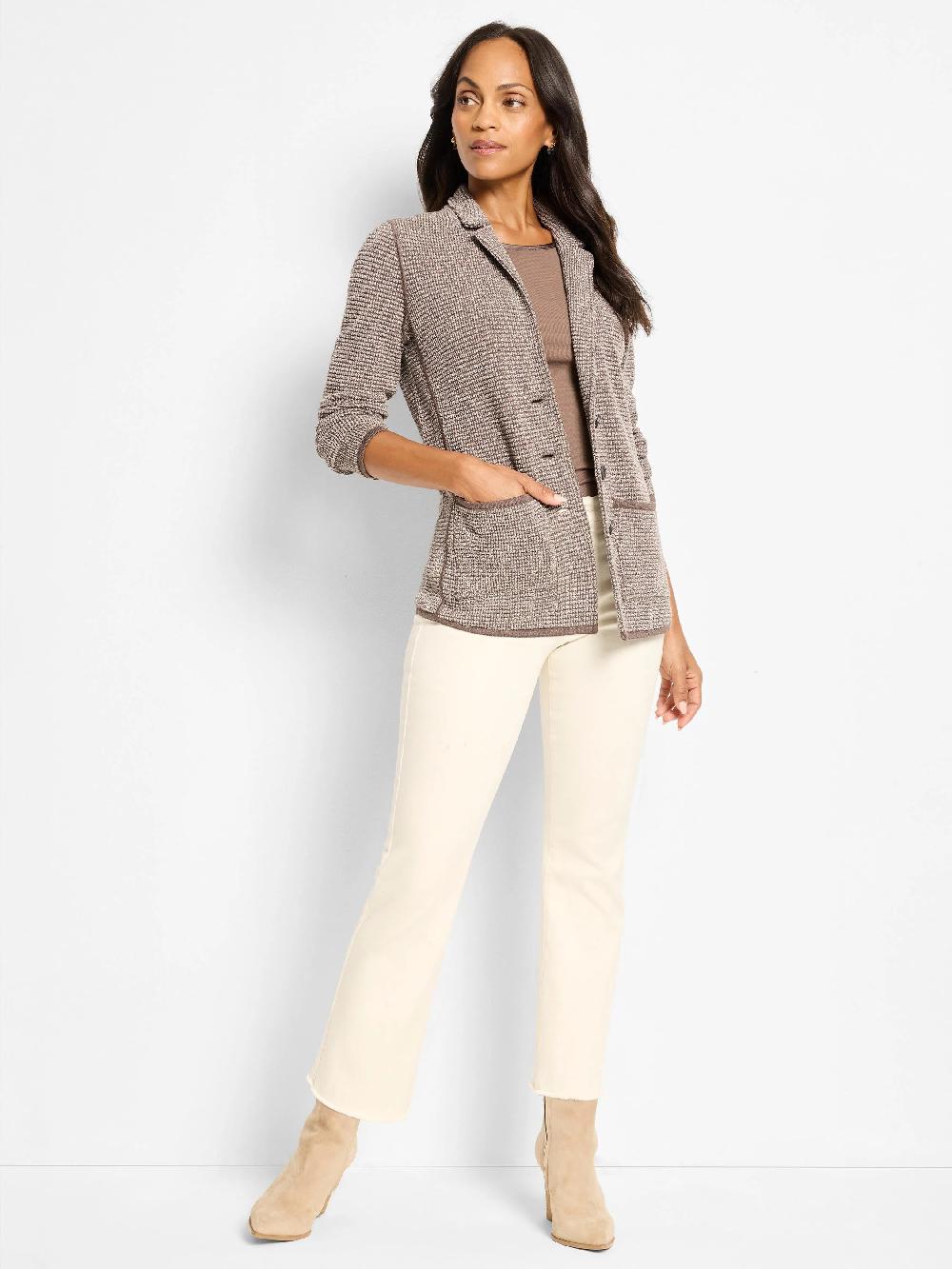 Nic Zoe Pixel Knit Jacket