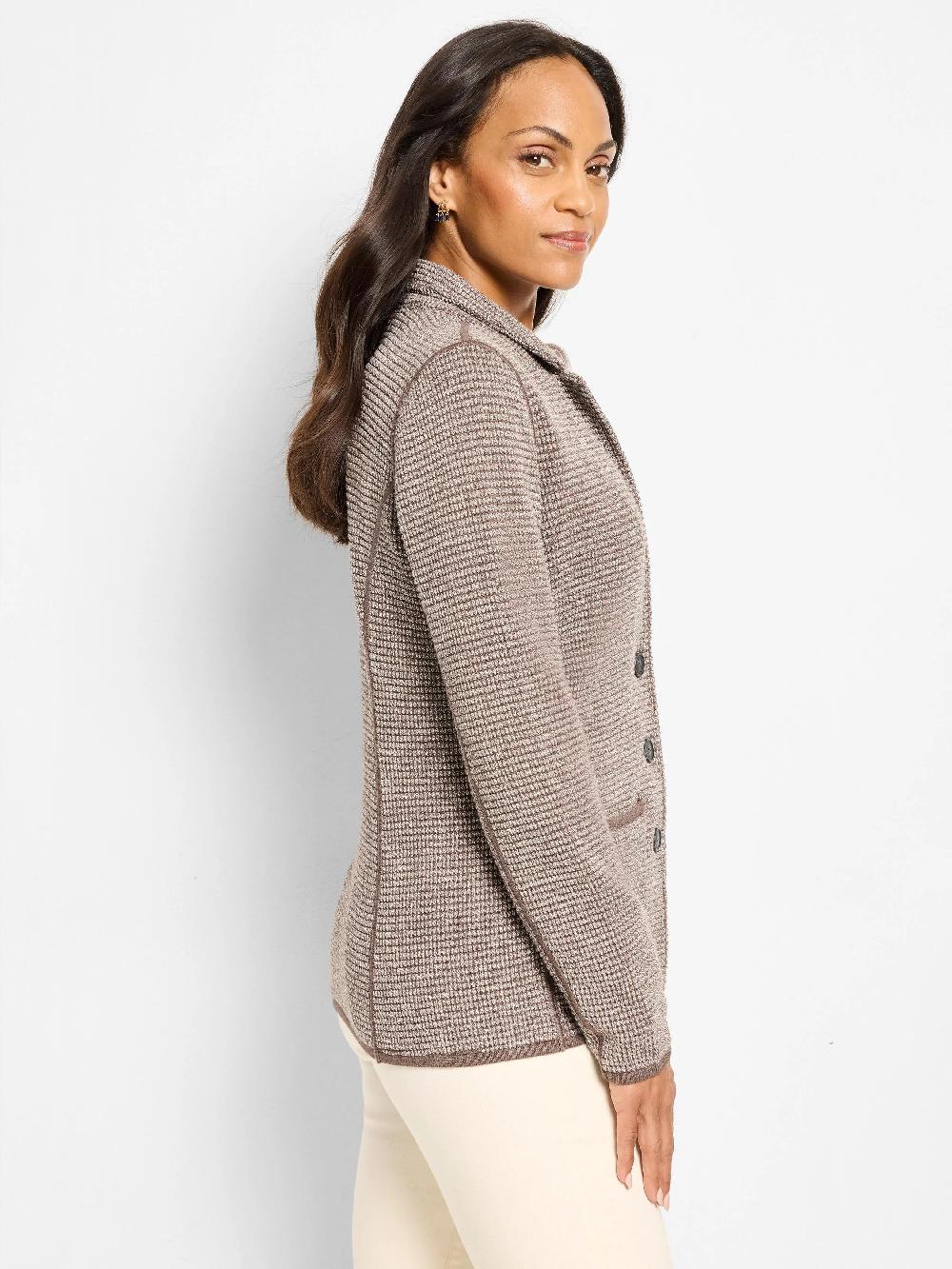 Nic Zoe Pixel Knit Jacket