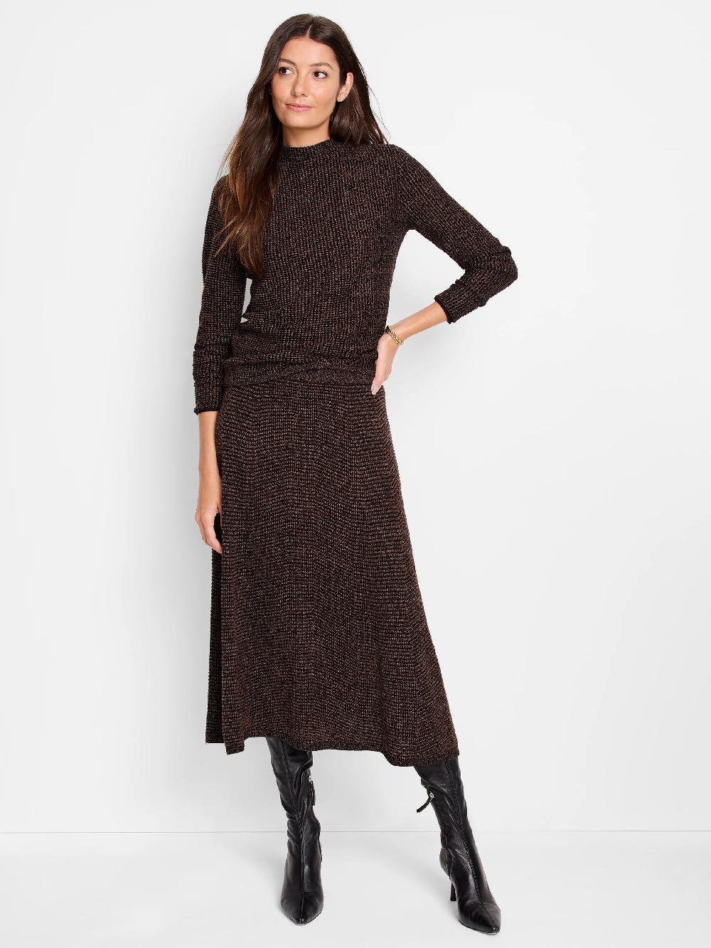 Nic Zoe Pixel Knit Sweater